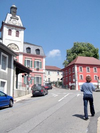 Gex historic town centre.