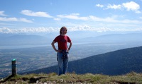 Hiking in the Jura.