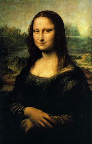 Mona Lisa before pixelation