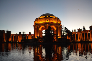 Palace of Fine Arts before
