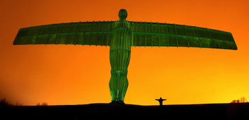Angel of the North before