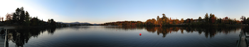Lake before