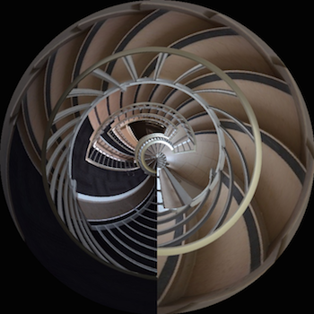 CERN stairsbefore